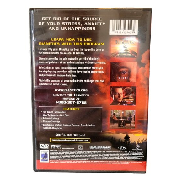 Dianetics: A Visual Guidebook To Mind - L. Ron Hubbard - DVD - 4175dvd - Picture 2 of 2